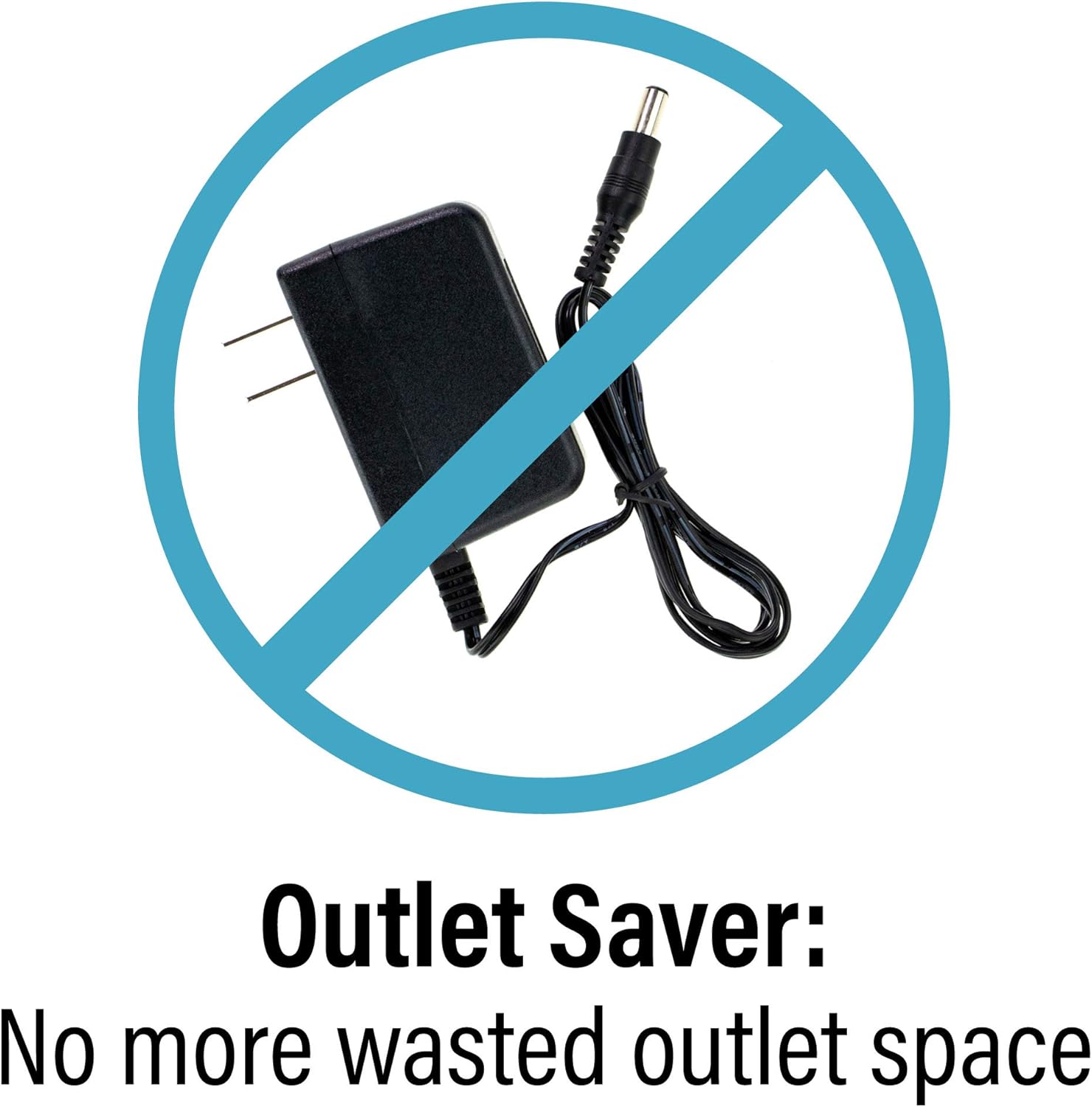 C2G Power Splitter Cord (Power Squid), 16 AWG, Black