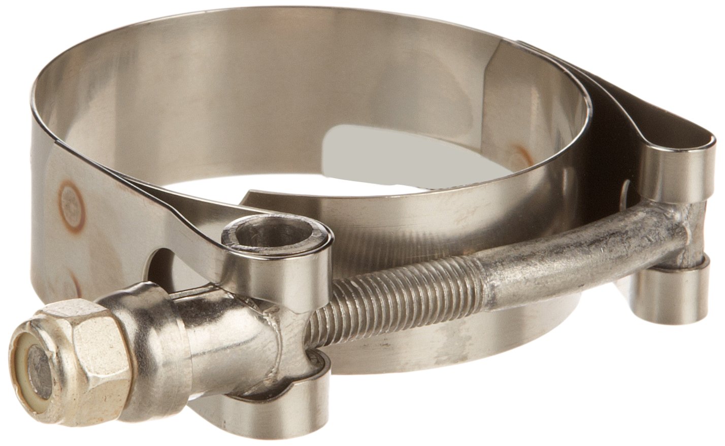 Trident Marine 720-1120 Stainless Steel T-Bolt Hose Clamps, 3/4", Range 1.78" to 2.09"
