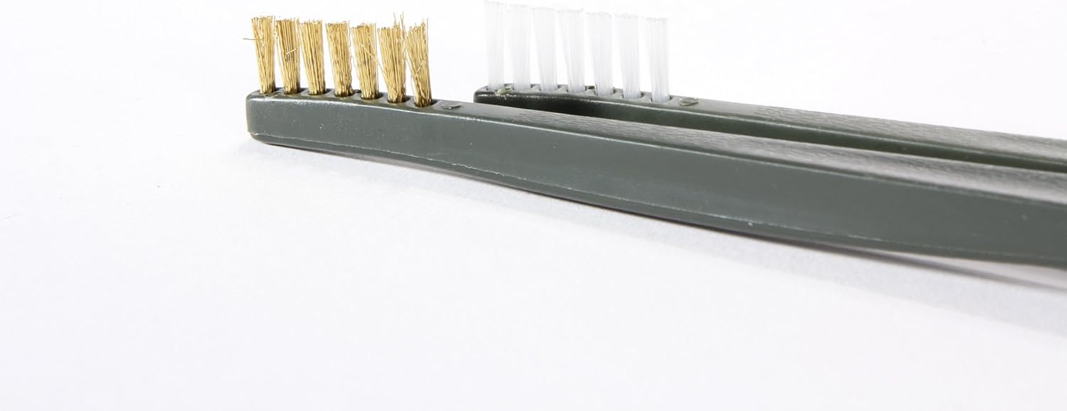 Lyman 6 Piece Pick & Brush Gun Cleaning Kit Brass/Nylon, Black, One Size, 04038