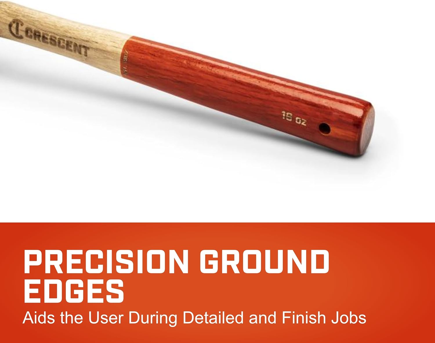 Tools Crescent - Crescent 16 Oz. Wood Ball Peen Hammer (CHWBP16)