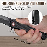 CIVIVI RS71 Folding Pocket Knife with 4" Nitro-V Blade