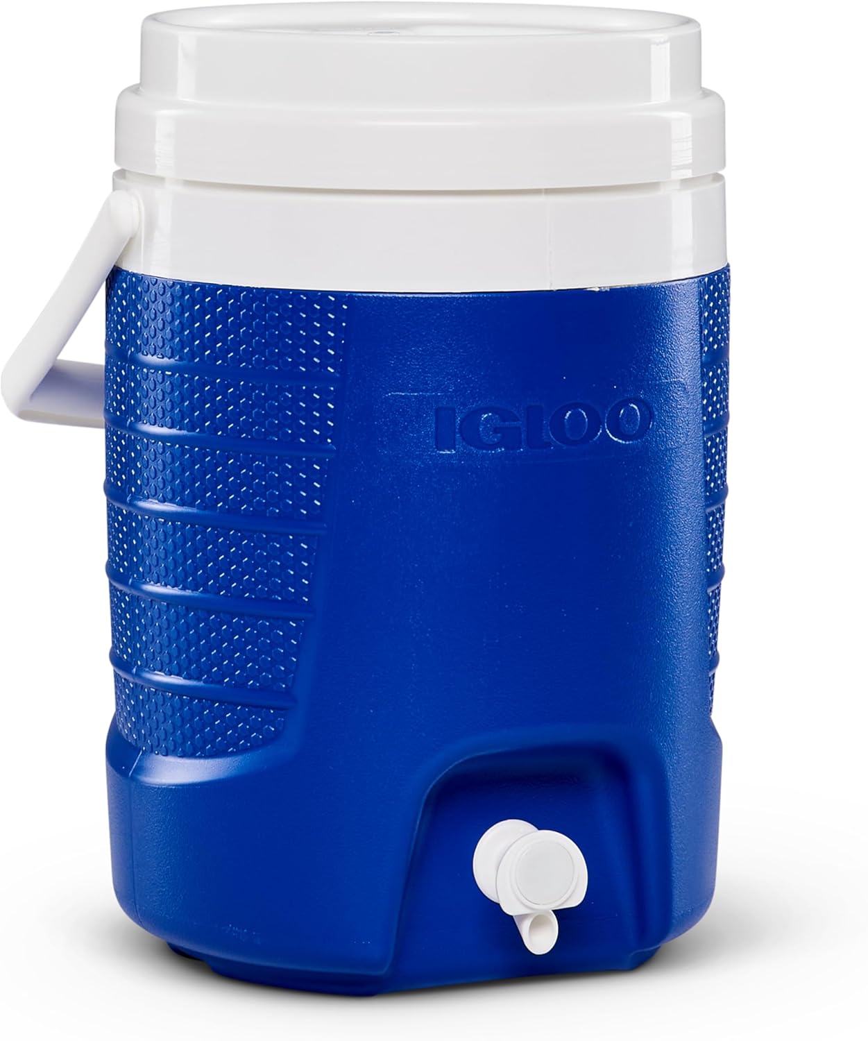 Igloo 2 Gallon Portable Sports Cooler Water Beverage Dispenser, Insulated Cooler Dispenser, Majestic Blue