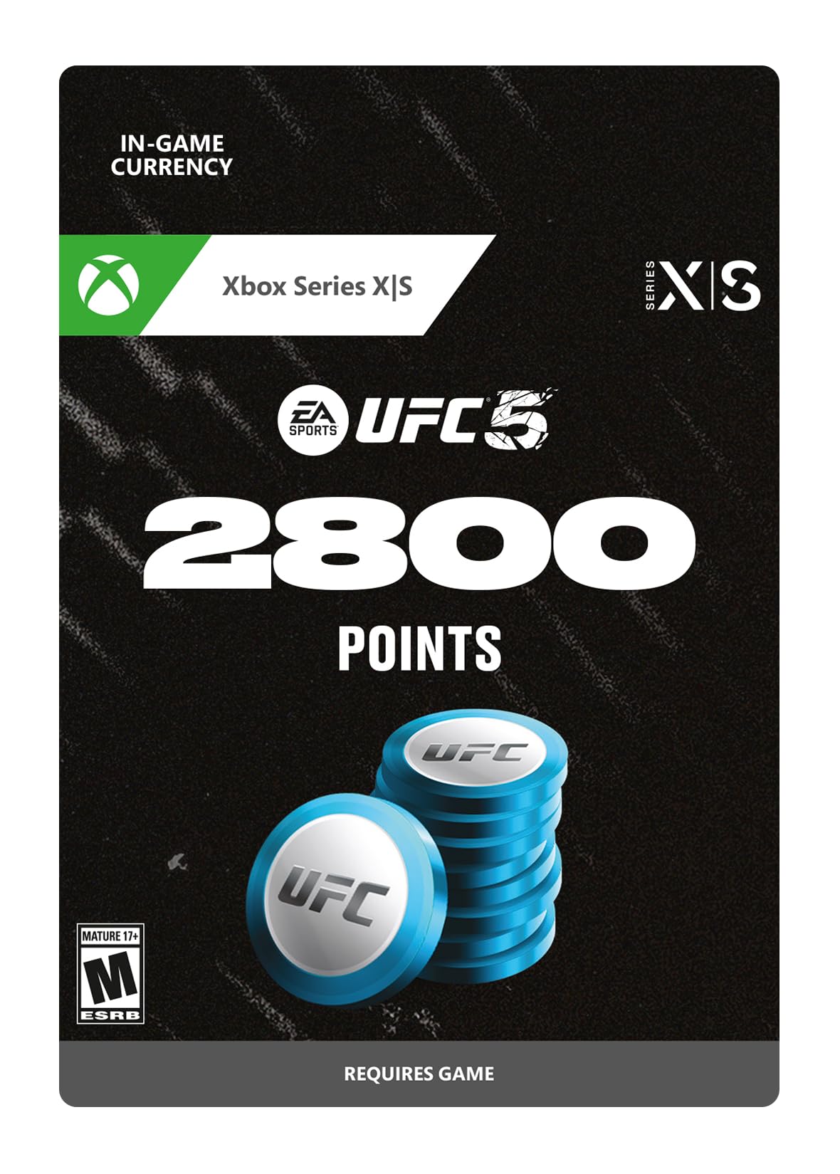 UFC 5 POINTS 2800 - Xbox Series X|S [Digital Code]