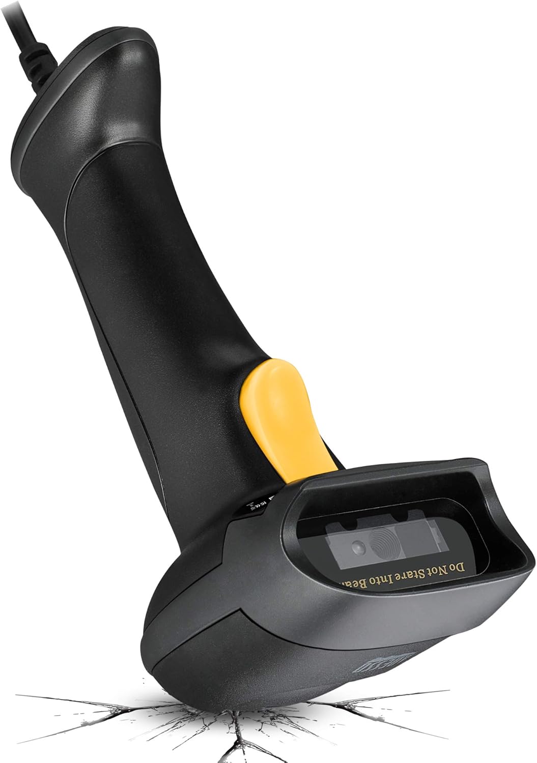 Adesso NuScan 2500TU Spill Resistant Antimicrobial 2D Barcode Scanner - Cable Connectivity - 12in Scan Distance