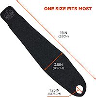Ergodyne ProFlex 425 Neoprene Wrist Wrap Support with Thumb Loop, Ambidextrous Design