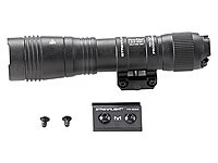 Streamlight 89003 ProTac 2.0 2000-Lumen Rail Mount High Lumen Tactical Rechargeable Long Weapon-Mounted Flashlight with SL-B50 Battery Pack and USB-C Cord, Black