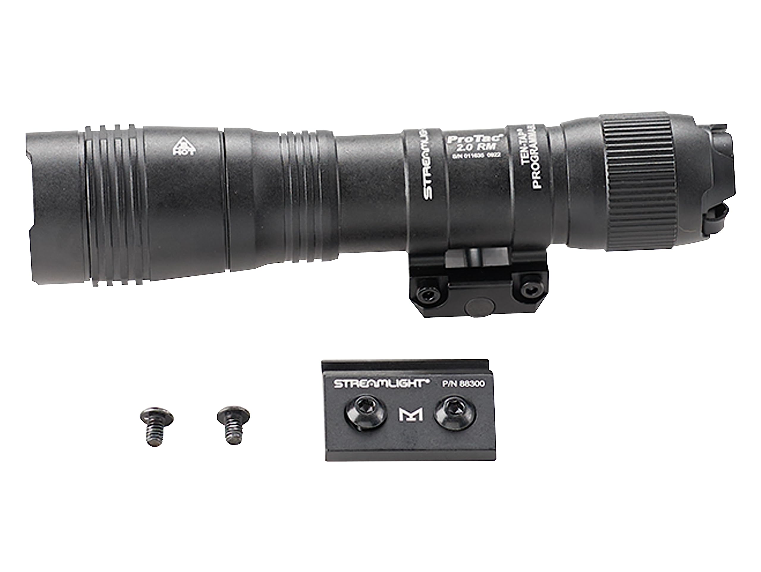 Streamlight 89003 ProTac 2.0 2000-Lumen Rail Mount High Lumen Tactical Rechargeable Long Weapon-Mounted Flashlight