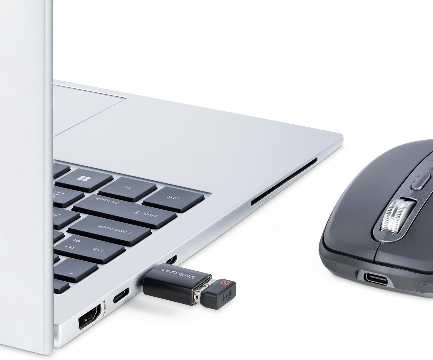 StarTech.com USB-C to USB-A Adapter, USB 5Gbps, Compact USB-C Male to USB-A Female Adapter, Durable Metal Housing, M/F