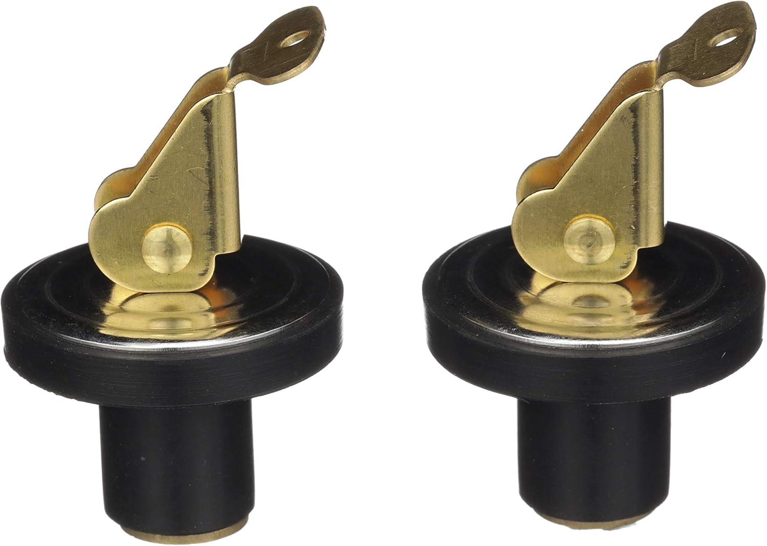 Attwood 7534A3 Brass Livewell/Bailer Drain Plug 1/2 inch