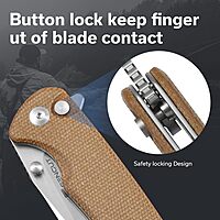 SENCUT Sachse Pocket Knife Folding Knife for EDC