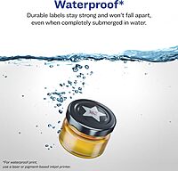 AVERY Durable Waterproof Star Labels, Sure Feed Technology, 0.75" x 0.75"