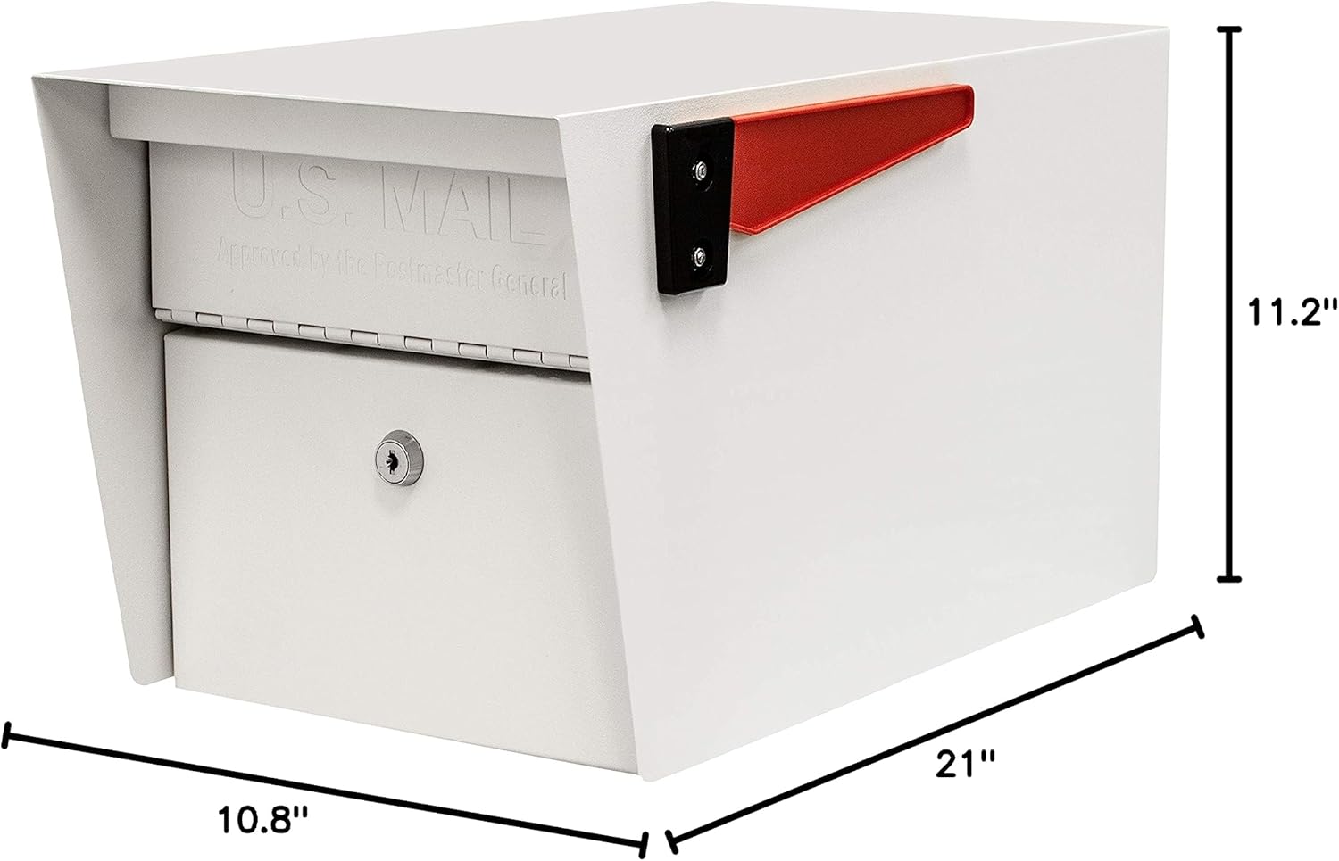 MAIL BOSS Mail Manager Locking Security Curbside Mailbox