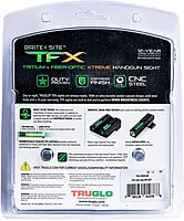 TRUGLO TFX Day/Night Handgun Sight (Tritium & Fiber-Optic)