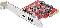StarTech.com 2-Port 10Gbps USB-A & USB-C PCIe Card - USB 3.2 Gen 2 PCIe Type C/A Host Controller Card - PEXUSB311AC3