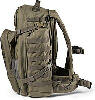 5.11 Tactical Backpack, RUSH 72 2.0 Military Survival Molle Back Pack with Laptop Compartment, 55L, Style 56565ABR