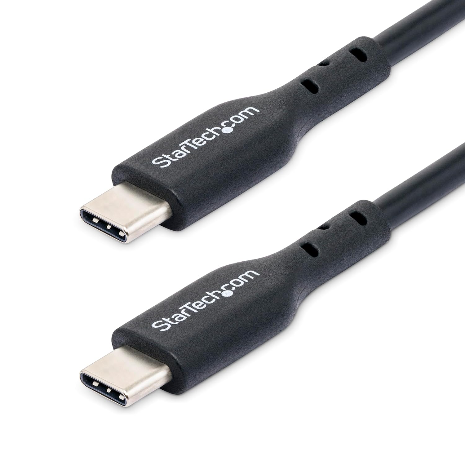 StarTech.com USB-C Charging Cable, USB 2.0 Type-C, 60W Power Delivery, TPE Jacket