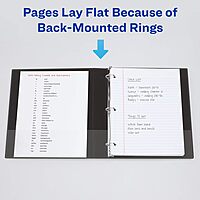 Avery Heavy-Duty View 3 Ring Binder with One-Touch EZD D-Rings and DuraHinge/DuraEdge