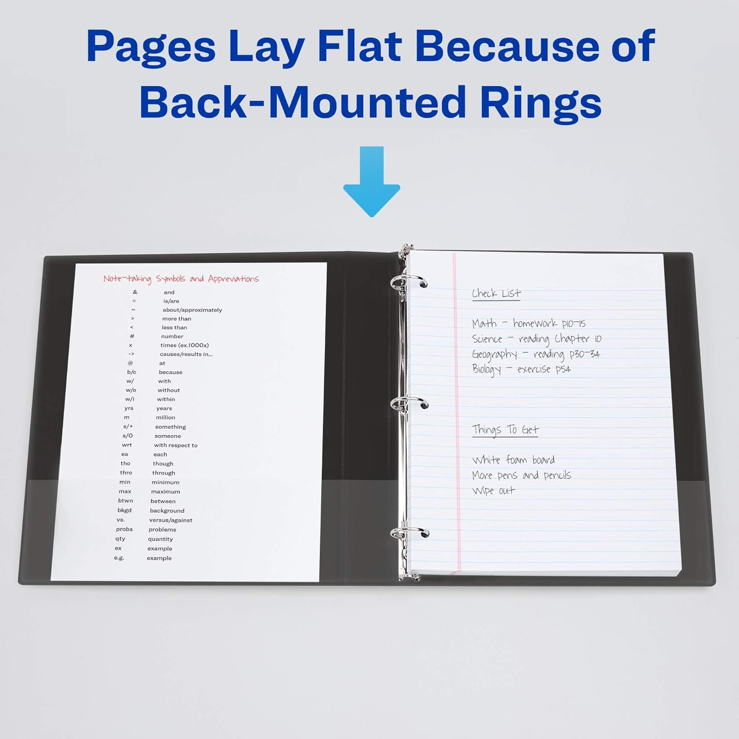 Avery Heavy-Duty View 3 Ring Binder with One-Touch EZD D-Rings and DuraHinge/DuraEdge