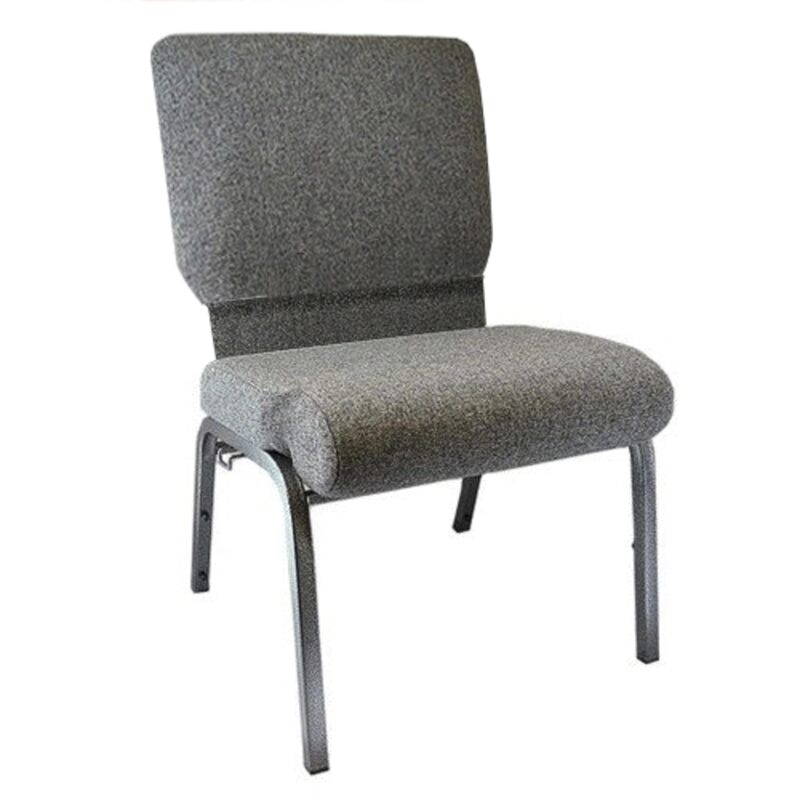 Flash Furniture Advantage Padded Church Chair with Card Pocket, Commercial Upholstered Banquet Chair with Ganging Devices