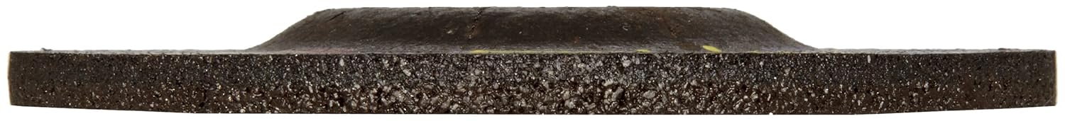 Norton Gemini Depressed Center Abrasive Wheel, Type 27, Aluminum Oxide, 7/8" Arbor, 6" Diameter x 1/8" Thickness (Pack of 2)