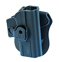 CALDWELL OWB Molded Retention Holsters with Heavy Duty Poly Construction, Adjustable Positioning and Paddle Clip