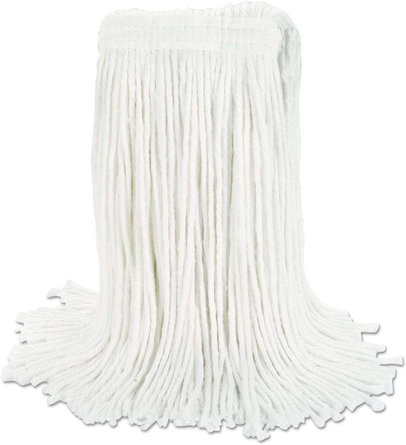 Boardwalk Cut-End Rayon Wet Mop Head, #24, White