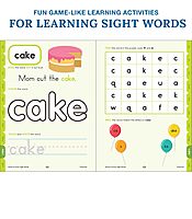 Words to Know Sight Words Preschool Workbook—Reading Activities, Games, Puzzles, Flash Cards, Tracing and Coloring Pages for Learning and Practice (320 pgs)