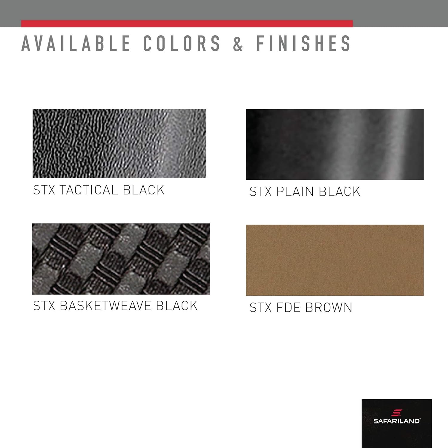 SAFARILAND 6390 STX Tactical Mid-Ride Duty Holster with ALS Level I Retention