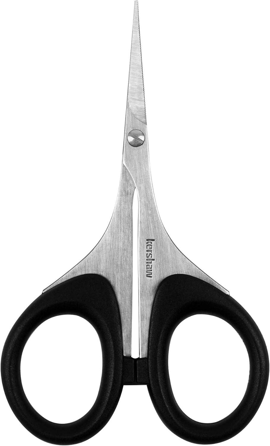 Kershaw Skeeter 3 Precision Fine Tip Scissors, Professional Grade for Fly Tying and Trimming (1216), Black, Regular