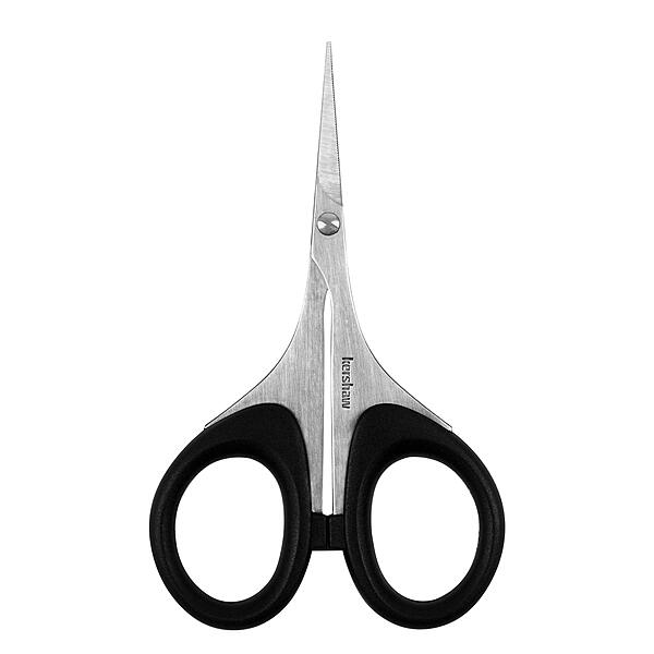 Kershaw Skeeter 3 Precision Fine Tip Scissors, Professional Grade for Fly Tying and Trimming (1216), Black, Regular