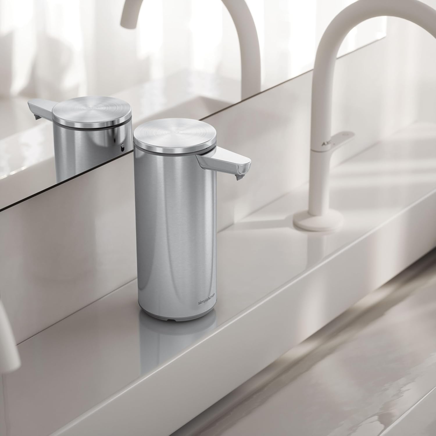 simplehuman Touch-Free Sensor Soap and Sanitizer Dispenser