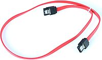 StarTech.com 24in Latching SATA Cable - SATA cable - Serial ATA 150/300/600 - 2 ft - red - LSATA24