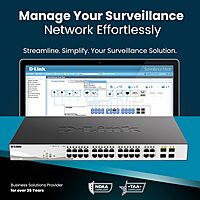 D-Link DGS-1210 Series Gigabit Smart Managed PoE+ Switches