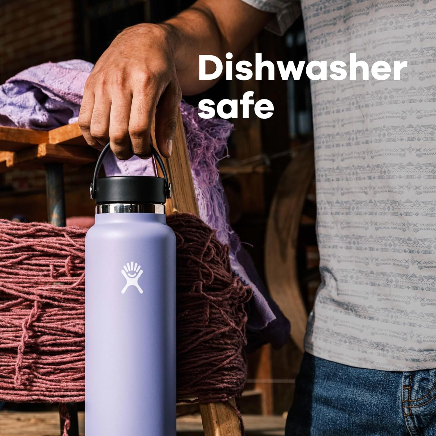 HYDRO FLASK Wide Mouth Flex Bottle