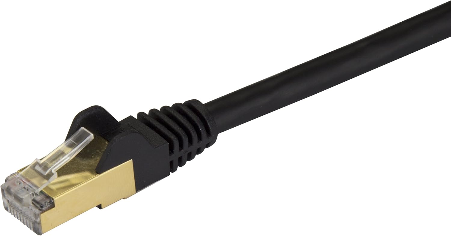 StarTech.com CAT6a Shielded Snagless RJ45 10 Gigabit Ethernet Patch Cable