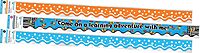 Barker Creek Double-Sided Scalloped Edge Border, Learning Adventure, Trim Out Bulletin Boards and Create Colorful Displays with 117' of Designer Double-Sided Border, 2.25" x 117', Set of 3 (4030)