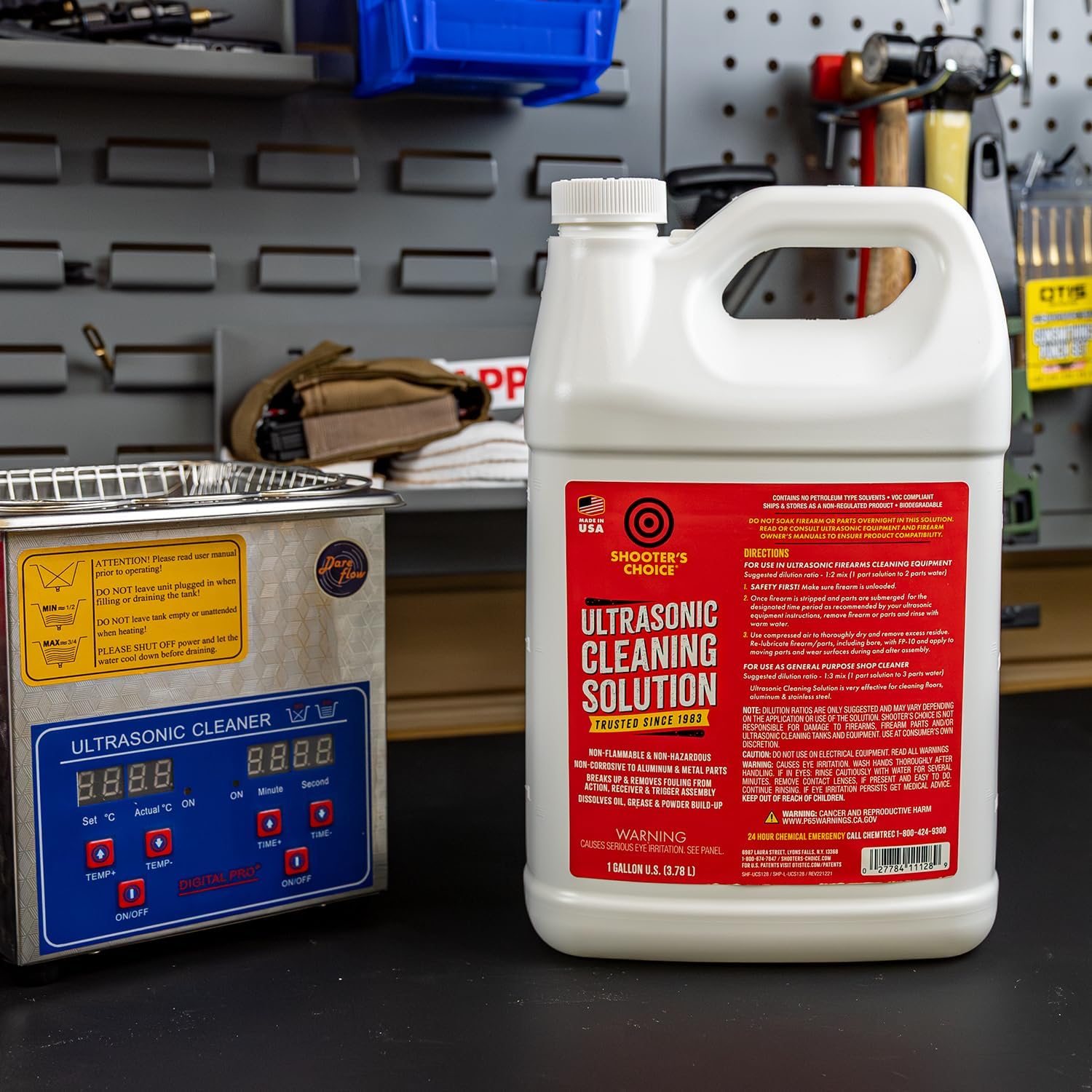 Shooter's Choice Ultrasonic Cleaning Solution (Select Your Style) Ultrasonic Solution (1 Gallon)