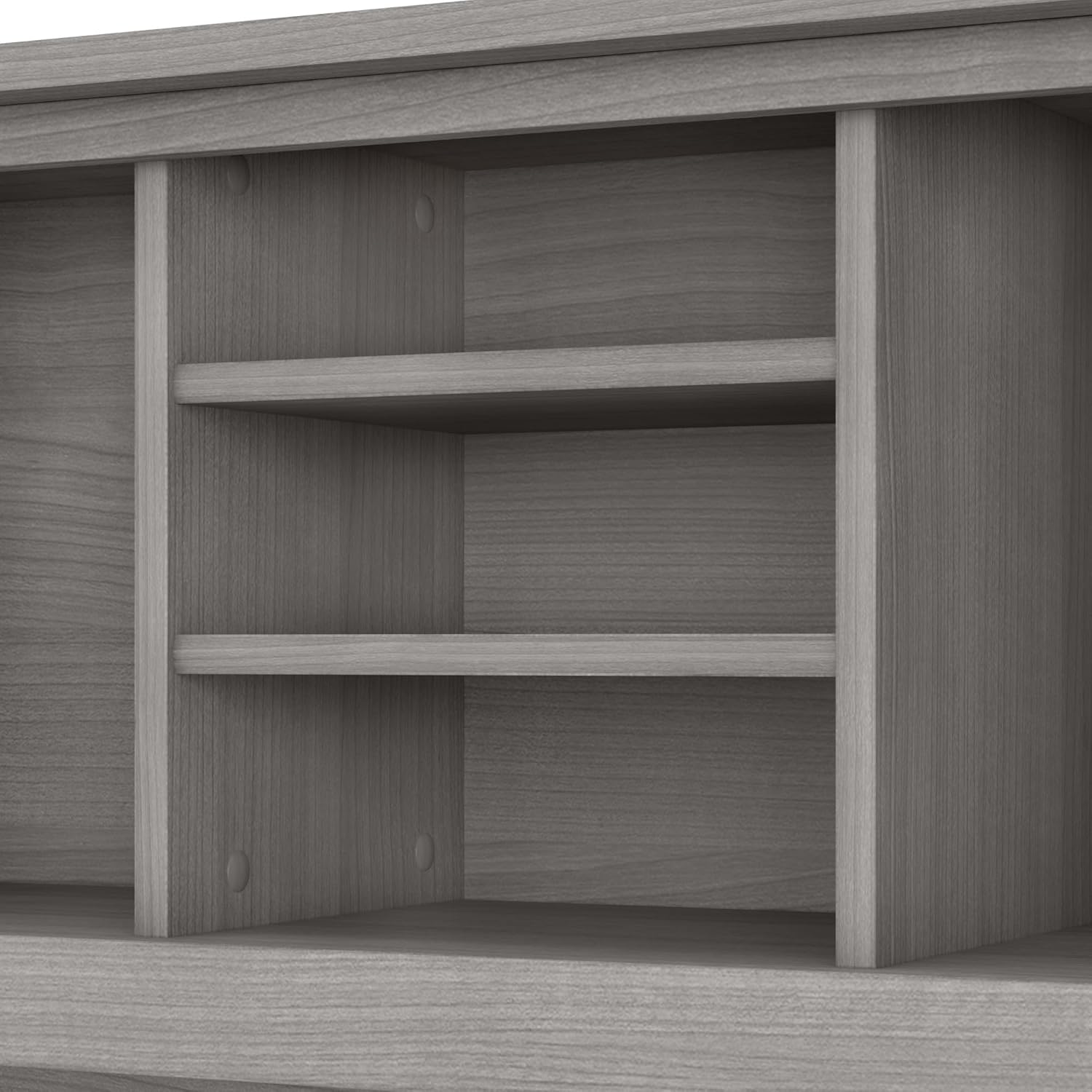 Bush Furniture Somerset 72W Hutch for L-Shaped Desk
