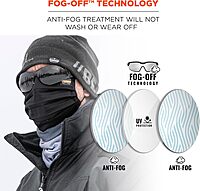 ERGODYNE Skullerz SAGA Frameless Safety Glasses