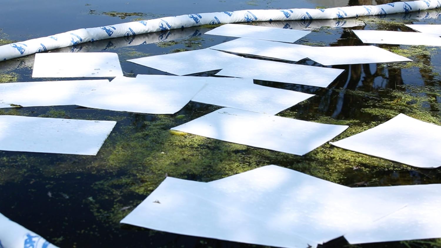 Brady 15" X 19" SPC White Polypropylene Heavy Weight Sorbent Pad