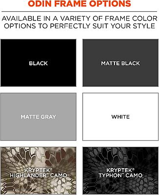 ERGODYNE Skullerz Odin Polarized Safety Sunglasses