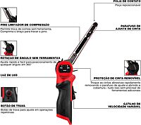 Milwaukee Sander w/Abrasive Belt 1/2" X 18" - 12V Fuel - 2482-20 Without Battery and Without Charger