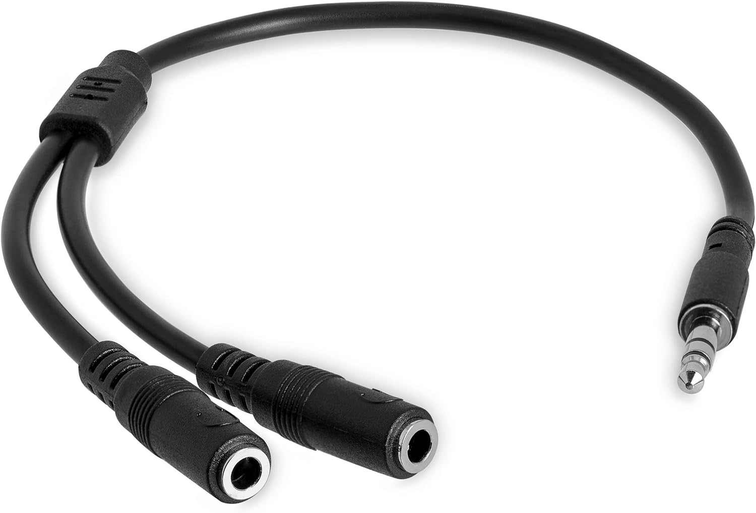StarTech.com 3.5mm Stereo Audio Splitter Y Cable - 1 Male to 2 Female
