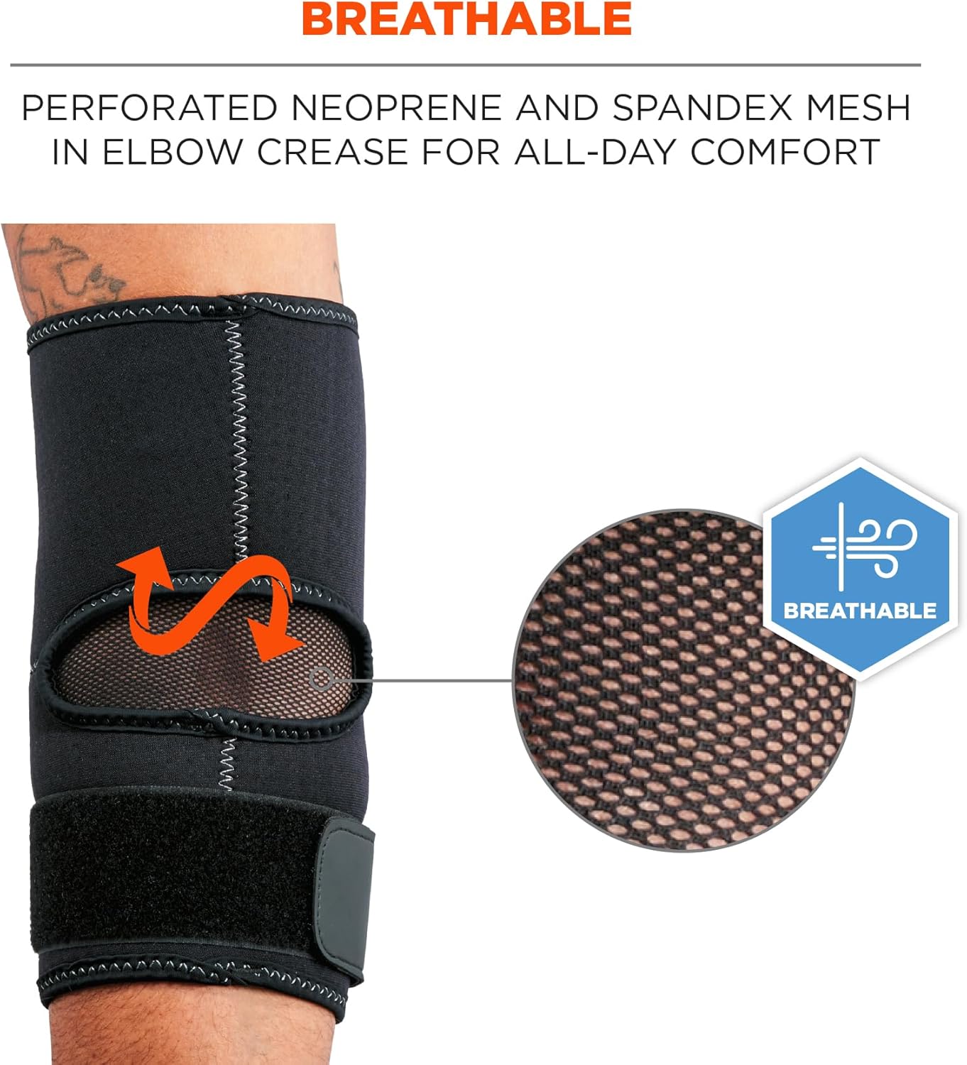ERGODYNE ProFlex Neoprene Elbow Sleeve