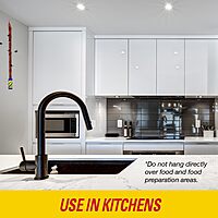 PIC FR10B 69060216325 Fly Ribbons Fruit Fly Traps for Indoors and Outdoors, Bug Trap for Winged Insects, Set of 10