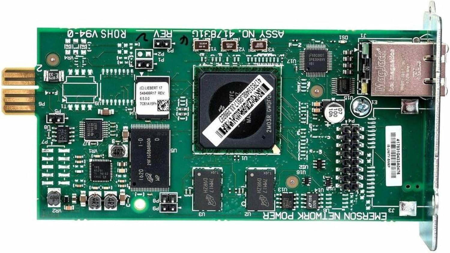 Vertiv Liebert IntelliSlot Unity - SNMP - Network Card | Remote Monitoring Adapter (IS-UNITY-SNMP)