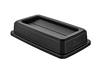 Suncast Commercial Resin Lid for 23 Gallon Slim Trash Cans, Snap-On Design