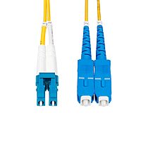 StarTech.com OS2 Single Mode Duplex Fiber Optic Patch Cable, 9/125, 100G, LSZH