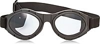 Rule BA2C31AC Bobster Bugeye 2 Interchangeable Goggles, Black Frame/3 Lenses (Smoked, Amber and Clear)