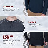 VERTX Men's Action Henley